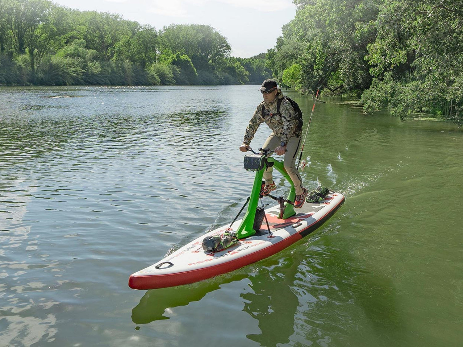 Go fishing on Flathead Lake and catch the big fish. Rent your own fishing surf-cycle water bike or any other water toys from MontanaBoarders.com and have delivered to your dock or vacation rental for daily or week long rentals for the whole crew or family.